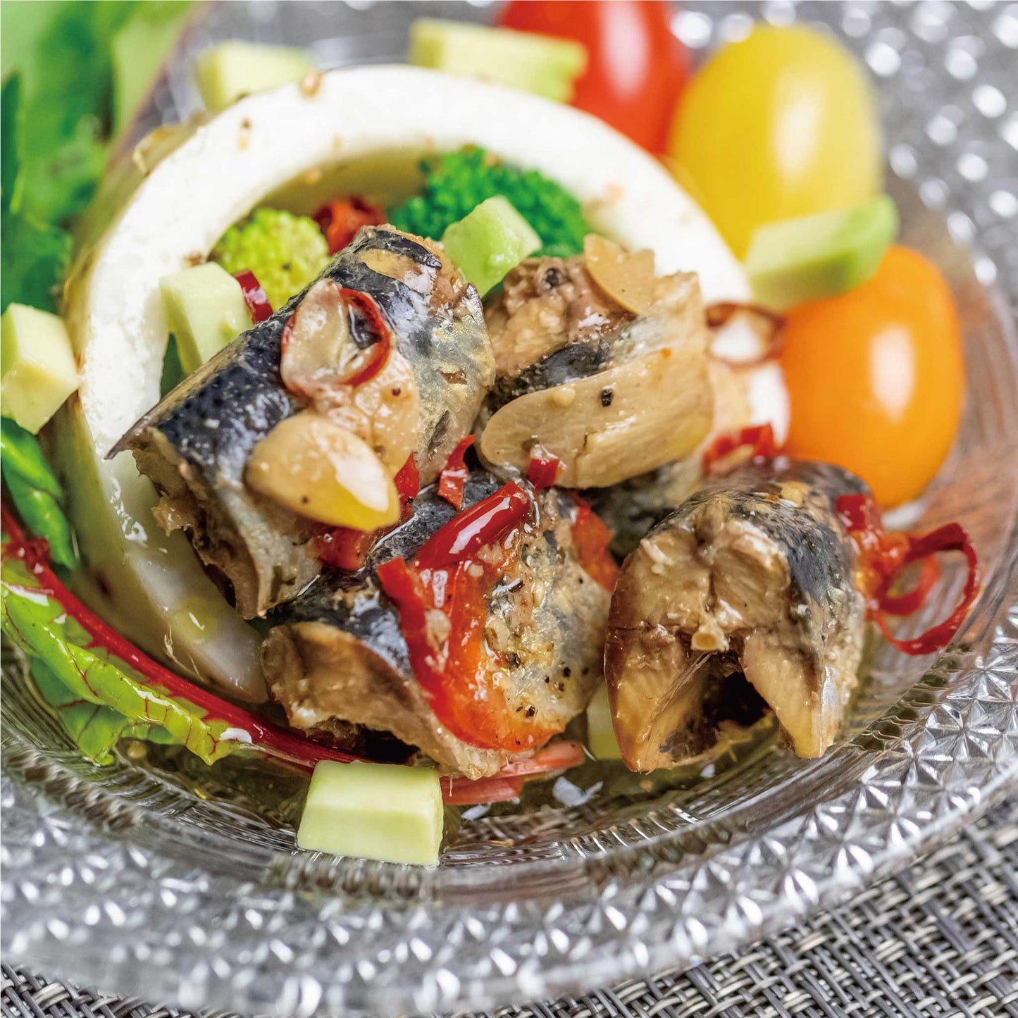 イワシのアヒージョ