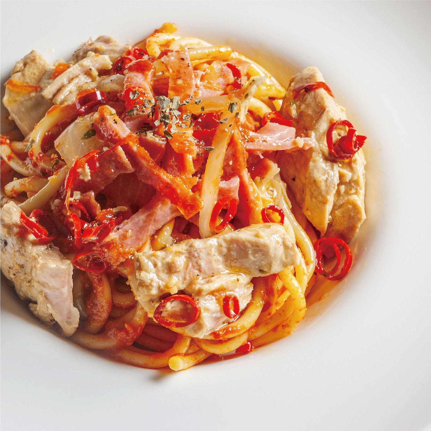 カジキのアヒージョ