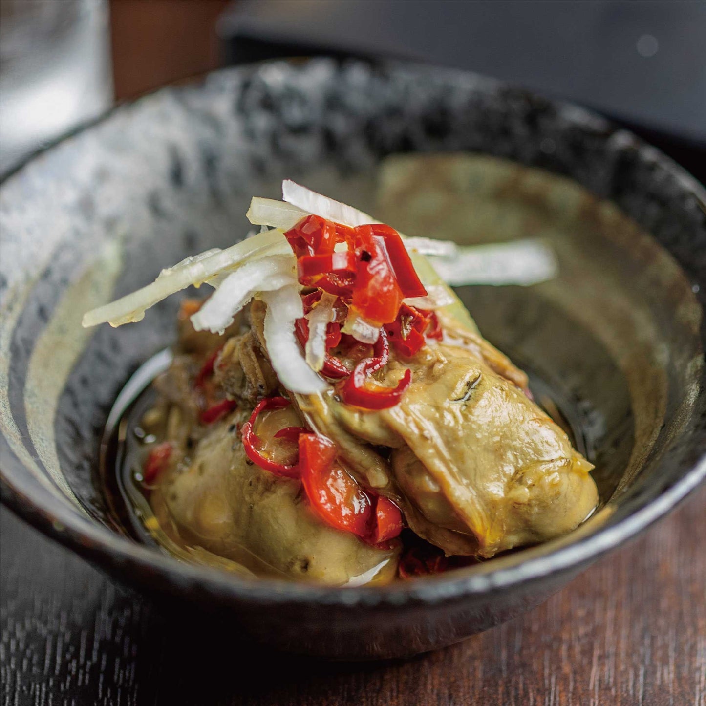 カキのアヒージョ