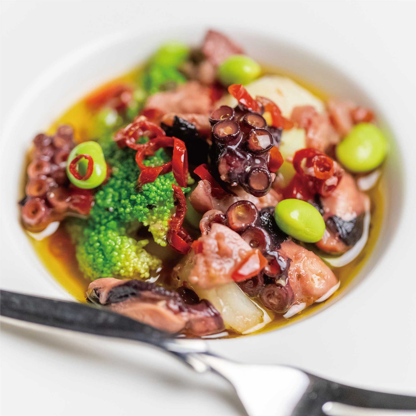 タコのアヒージョ